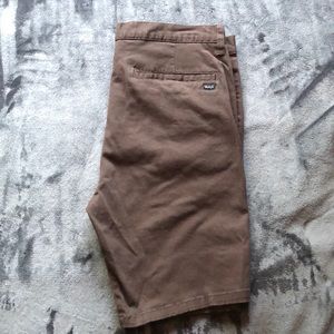 New Men’s RVCA Brown shorts size waist 34
